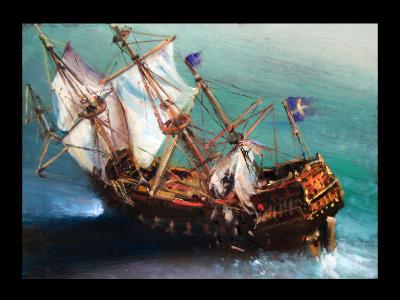 5x7.Broken Sail 5x7.Broken Sail