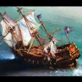 5x7.Broken Sail