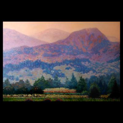 24x36.Napa Sunset 24x36.Napa Sunset