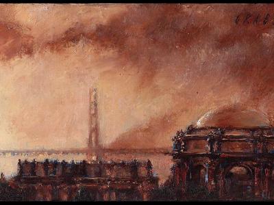 "Rains Over the Golden Gate" ~ SOLD