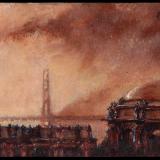 "Rains Over the Golden Gate" ~ SOLD