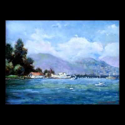 9x12.Dock of the Bay 9x12.Dock of the Bay