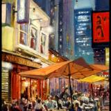 "Dinner With A Few Friends"  ~  SOLD