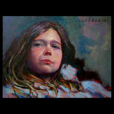 gift.7x9.Girl with the Far Away Eyes gift.7x9.Girl with the Far Away Eyes