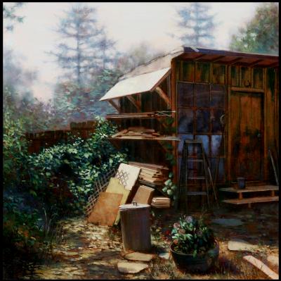 24x24.Once upon a Backyard 24x24.Once upon a Backyard