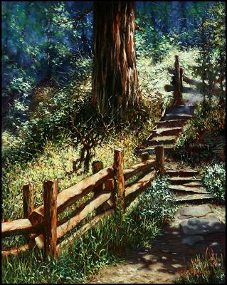 30x24.Trail Less Traveled